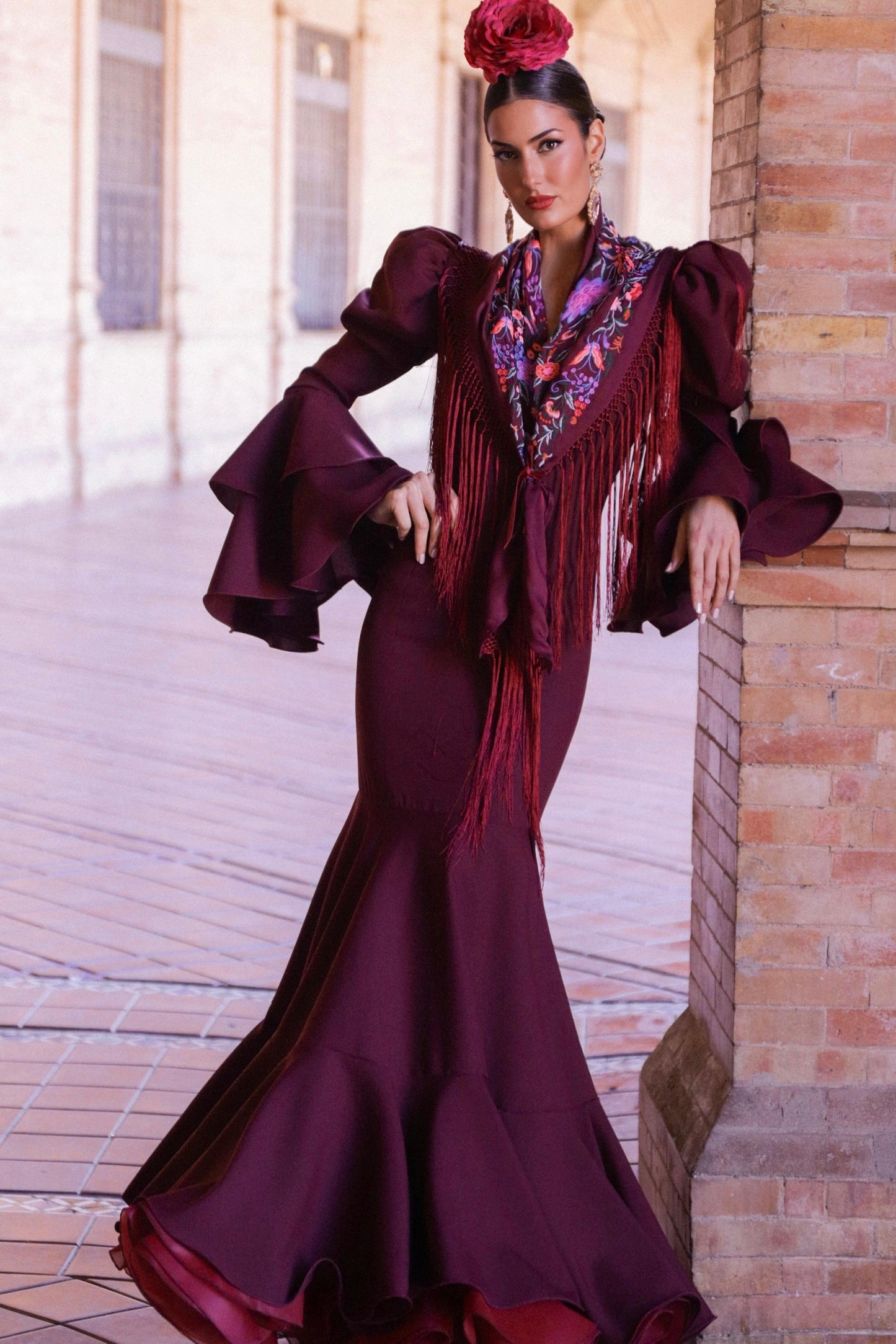 Vestido Flamenca Alba