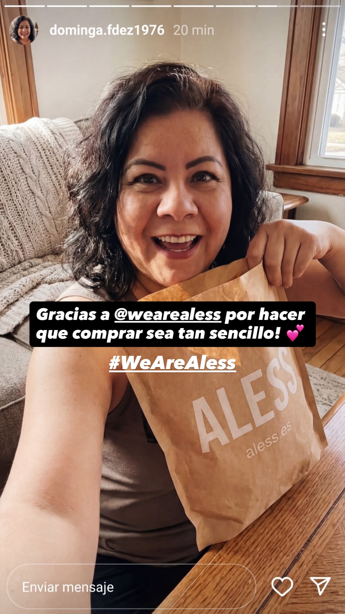 Reseña cliente real