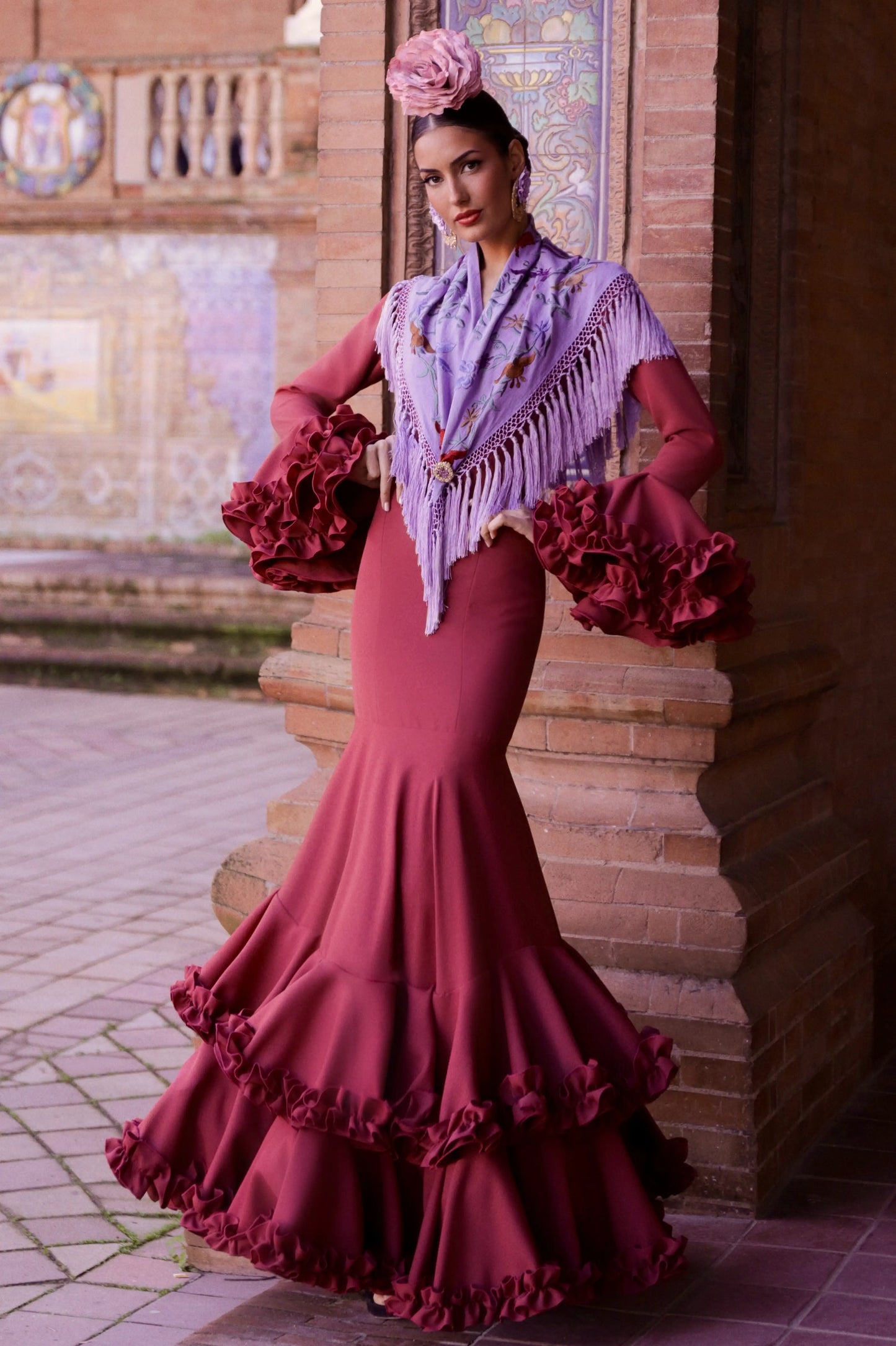 Vestido Flamenca Sol