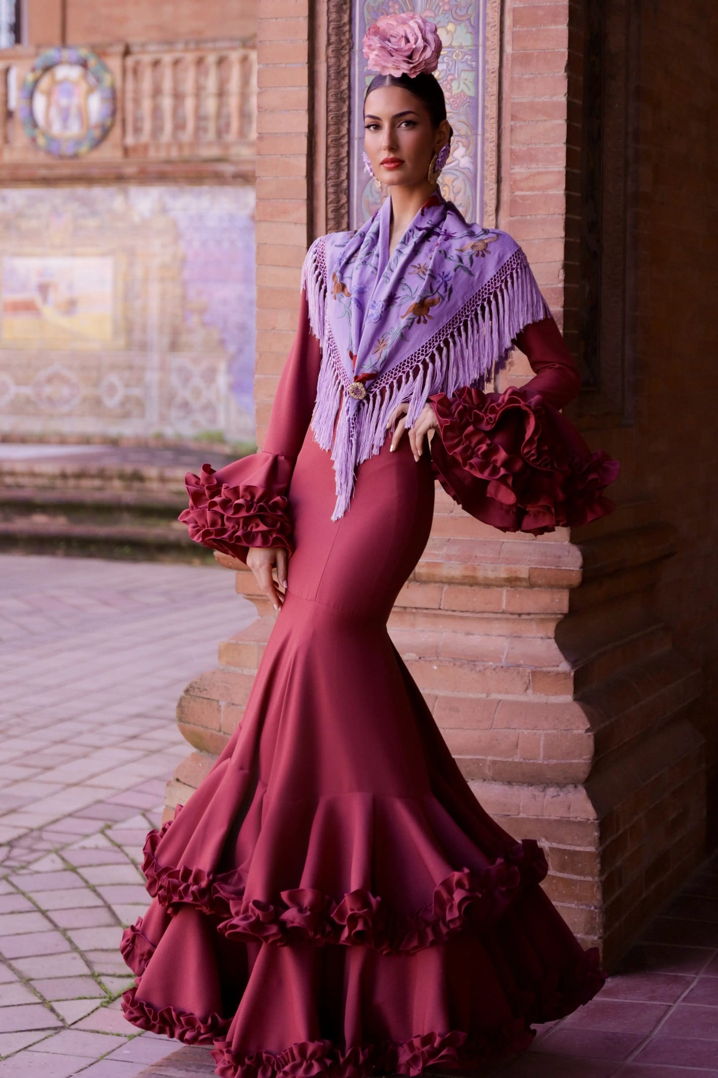 Vestido Flamenca Sol